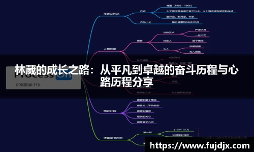 林葳的成长之路：从平凡到卓越的奋斗历程与心路历程分享